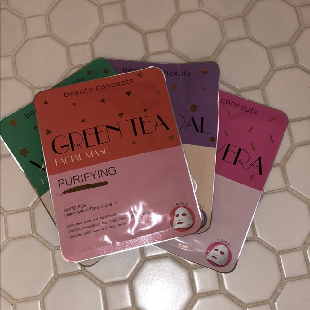 4 pack face masks